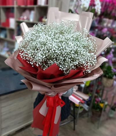 Букет цветов из: Гипсофила в Углеуральском