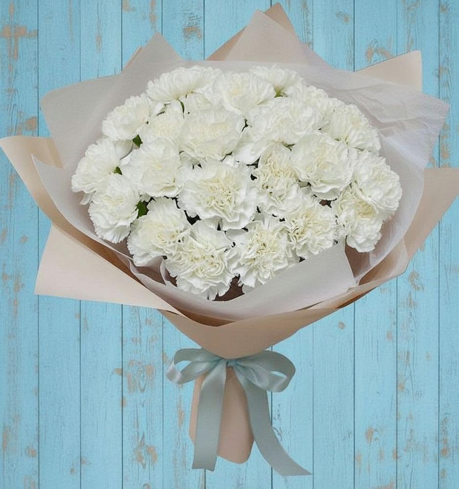 Букет цветов из: Гвоздики в Углеуральском