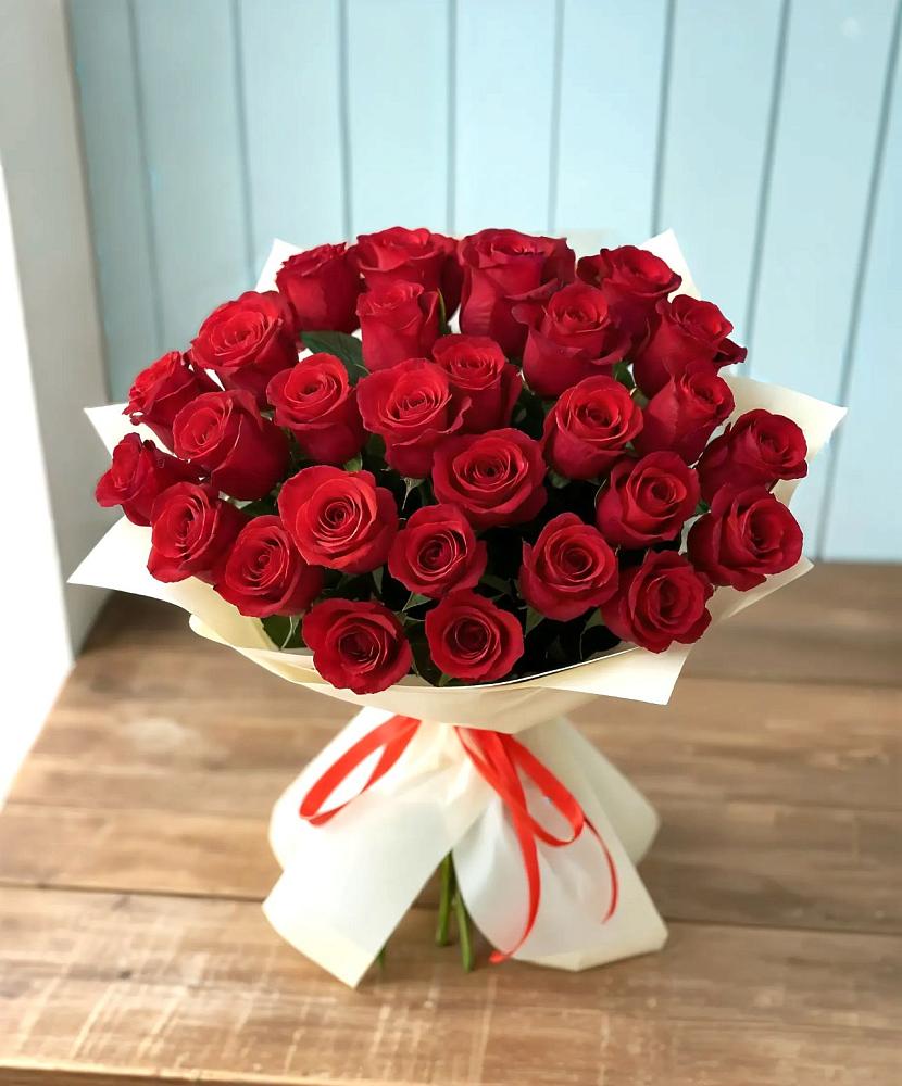 Букет 29 Красных роз в Углеуральском