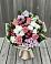 Букет цветов из: Альстромерии, Гвоздики, Розы и Хризантемы в Углеуральском
