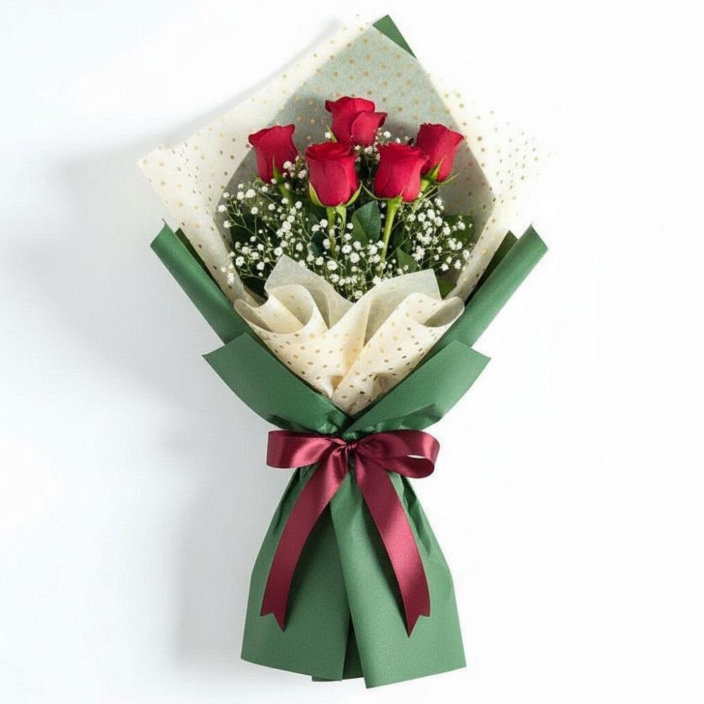 Букет цветов из: Розы в Углеуральском