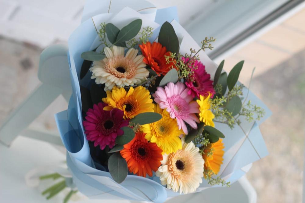 Букет цветов из: Герберы в Углеуральском