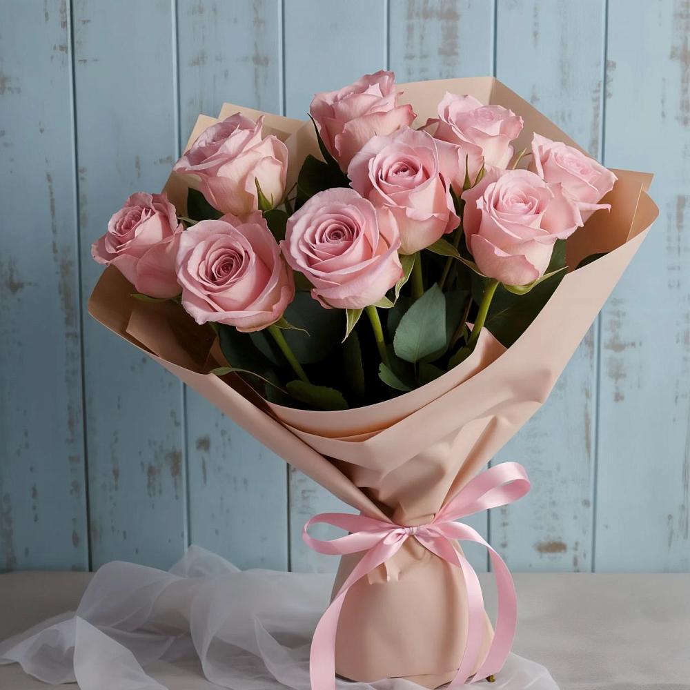 Букет цветов из: Розы в Углеуральском