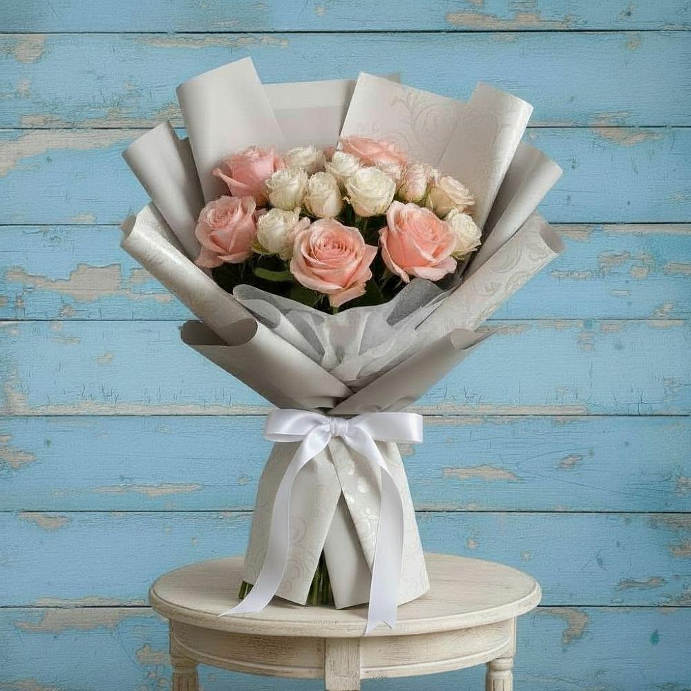 Букет цветов из: Розы в Углеуральском