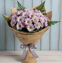 Букет цветов из:  Хризантемы #REPLACE_PRED# Углеуральском