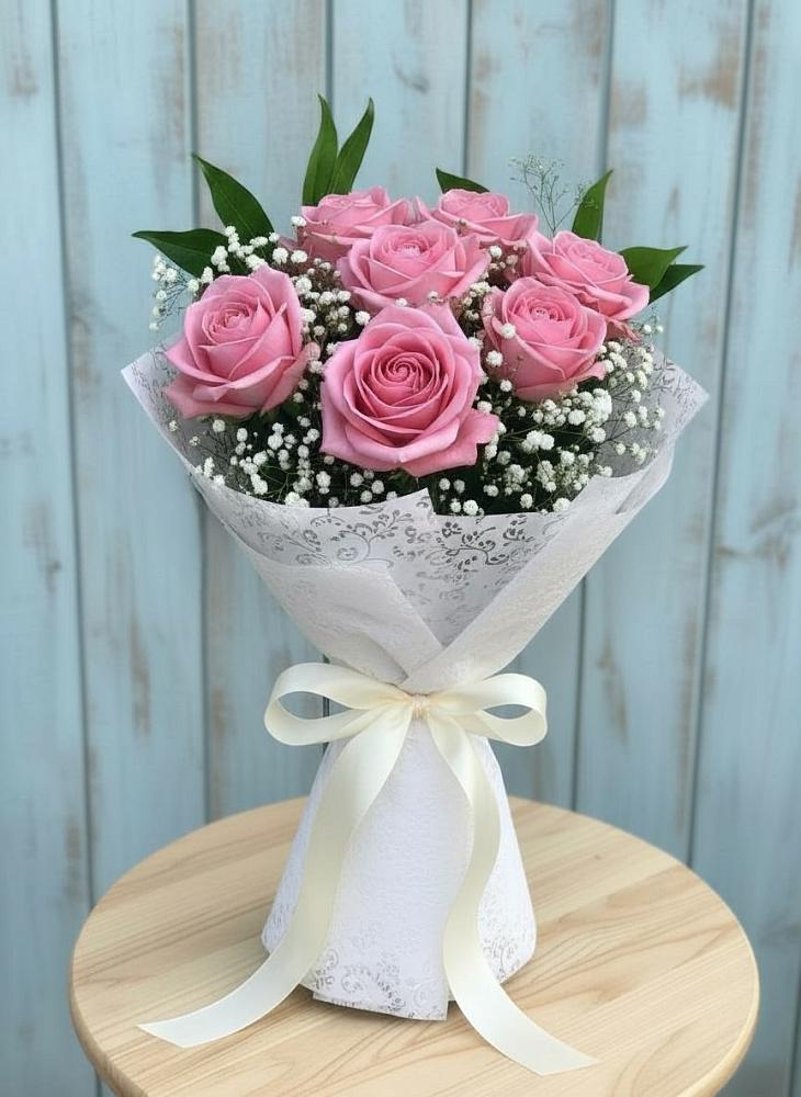 Букет цветов из: Розы в Углеуральском