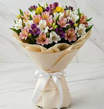 Букет цветов из:  Альстромерии в Углеуральском