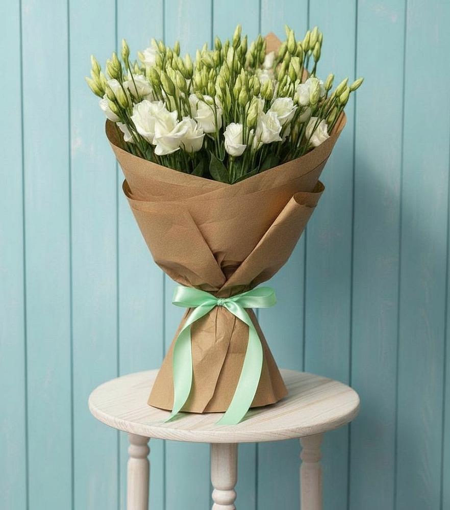 Букет цветов из: Лизиантусы в Углеуральском