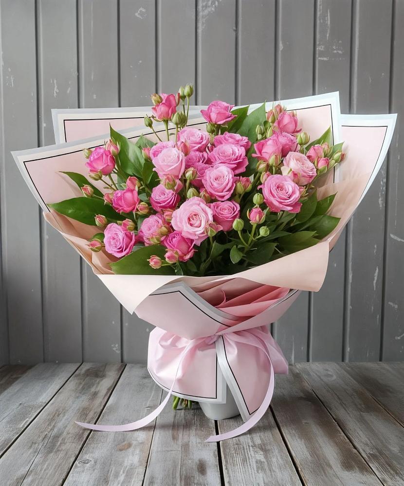 Букет Розовый кустик в Углеуральском