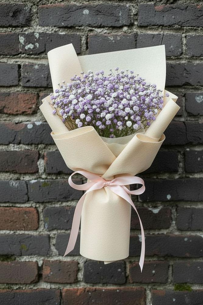 Букет цветов из: Гипсофила в Углеуральском