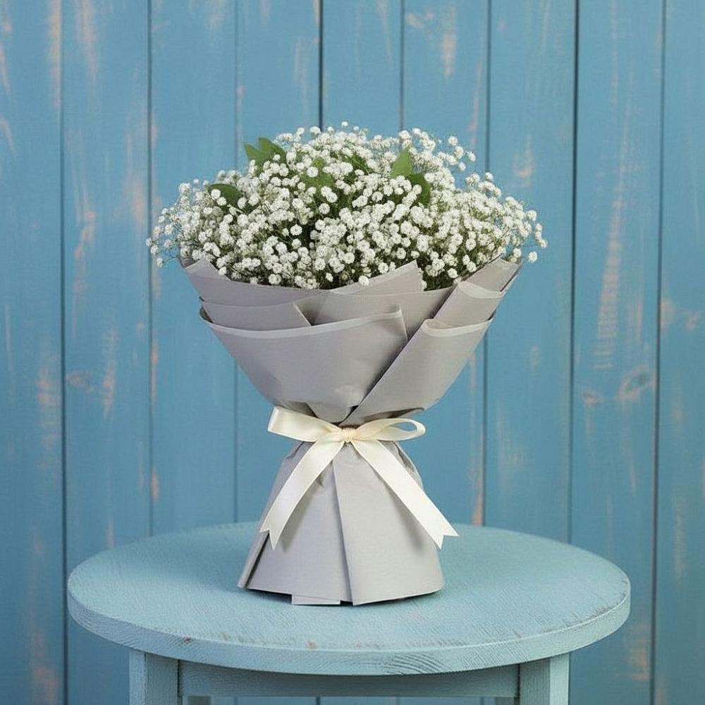 Букет цветов из: Гипсофила в Углеуральском