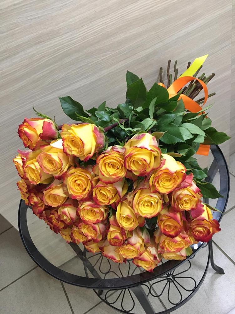 Букет Желтые розы в Углеуральском