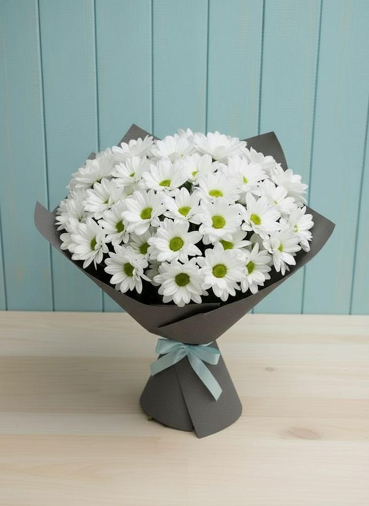 Букет цветов из: Хризантемы в Углеуральском