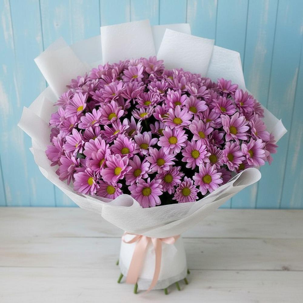 Букет цветов из: Хризантемы в Углеуральском