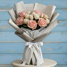 Букет цветов из:  Розы в Углеуральском