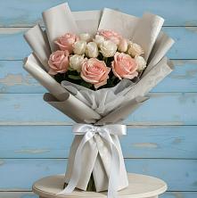 Букет цветов из:  Розы в Углеуральском