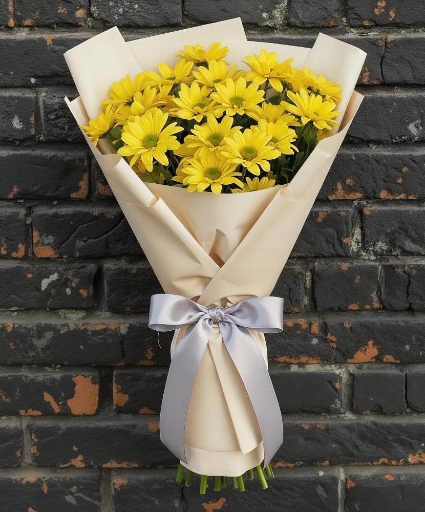 Букет цветов из: Хризантемы в Углеуральском